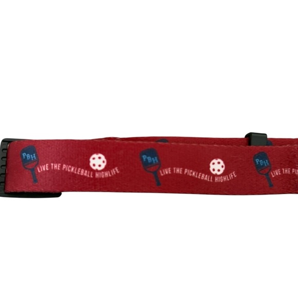 NWT Large Red Pickleball Dog Collar - Picture 4 of 4